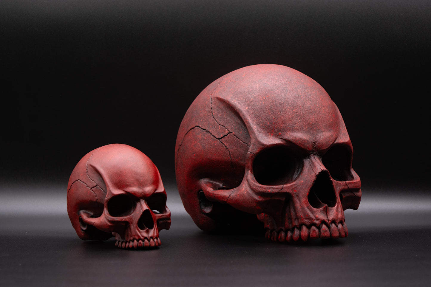 Mini Skull "Blood Red"