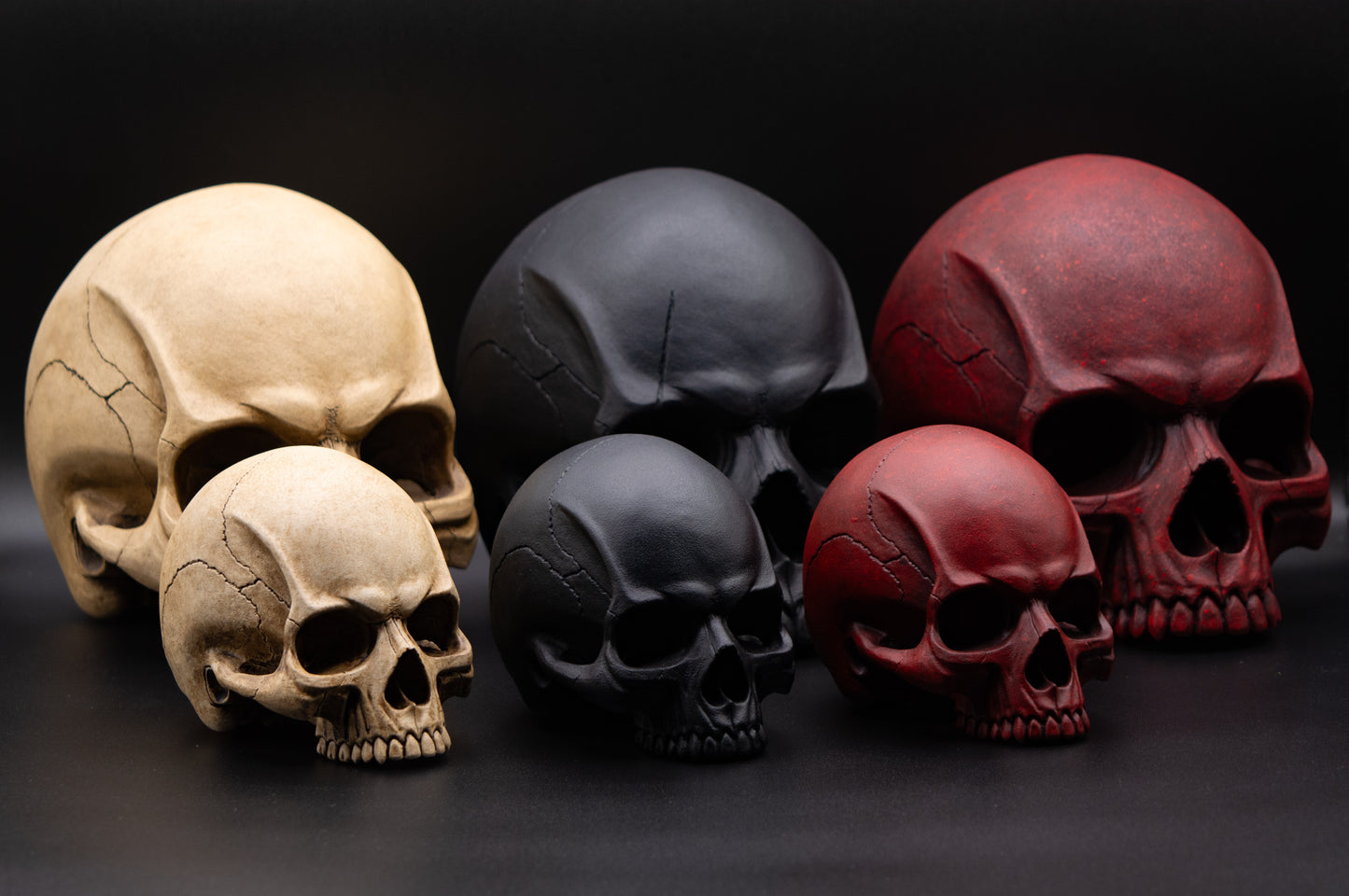 Mini Skull "Matte Black"
