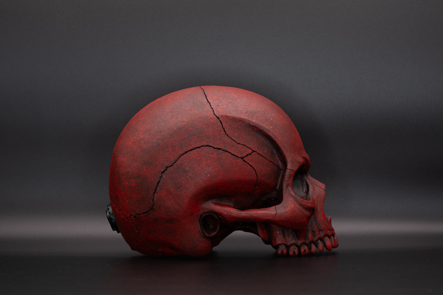 Angry Skull "Blood Red"