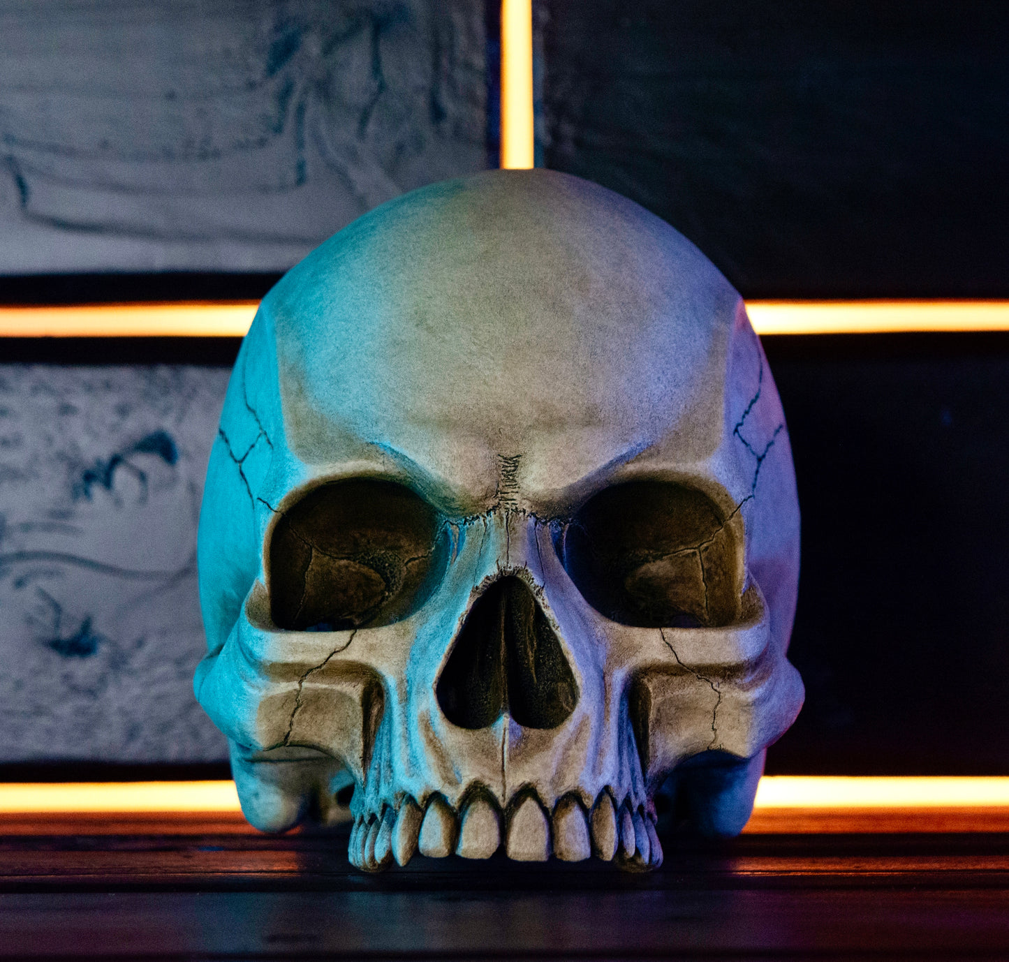 Angry Skull "Old Bones"