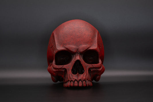 Angry Skull "Blood Red"